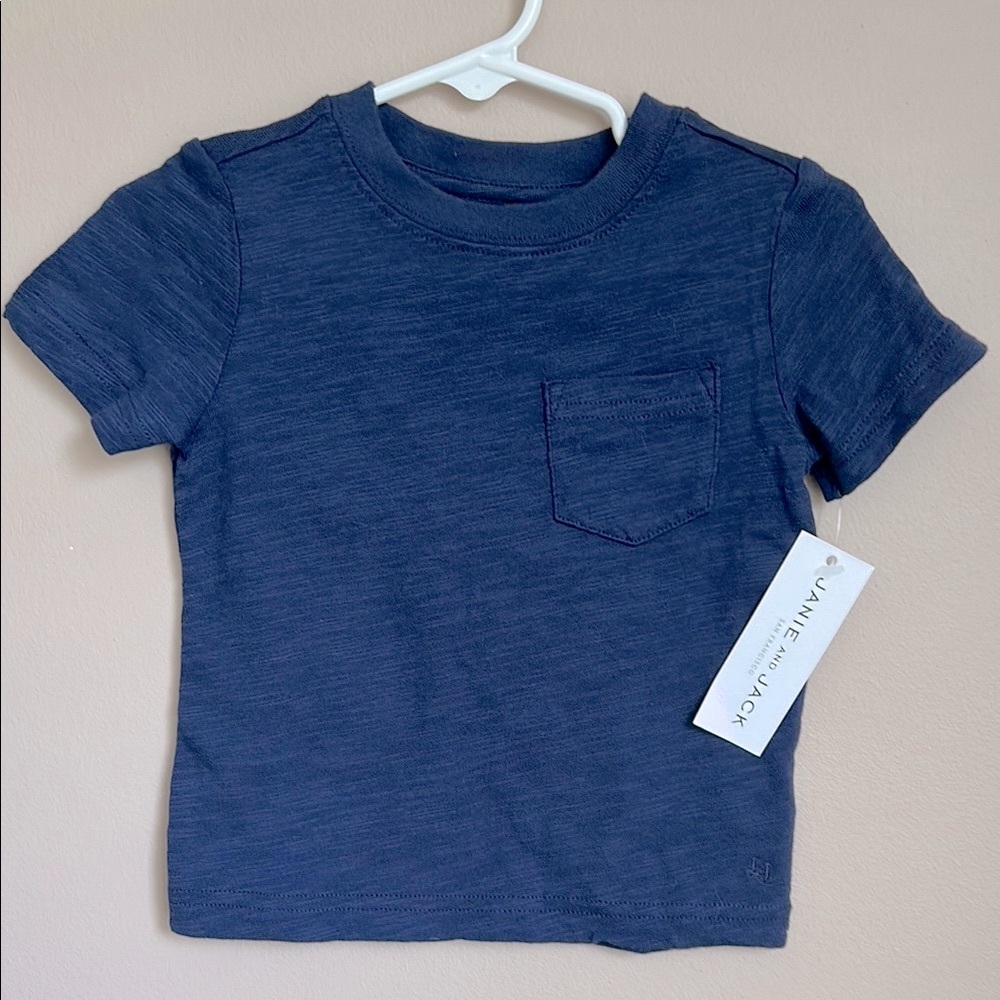 Janie and Jack // Blue Short Sleeve Tee